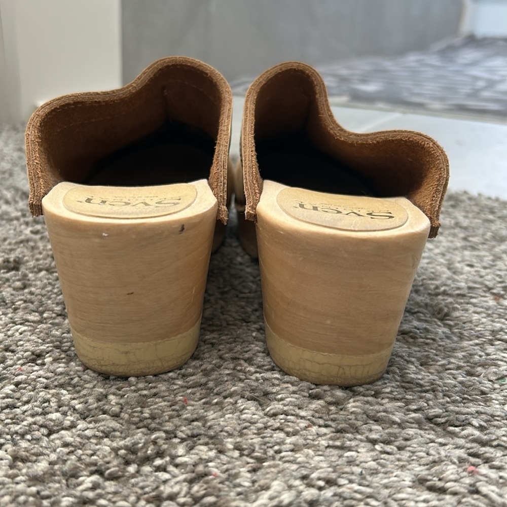 SVEN nubuck clogs 37** - Picture 5 of 5